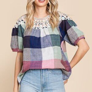 Mystree Crochet Blouse